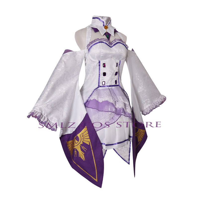 Emilia Cosplay Anime Re Zero K - Anime Cosplay Ladies ulasan dan harga