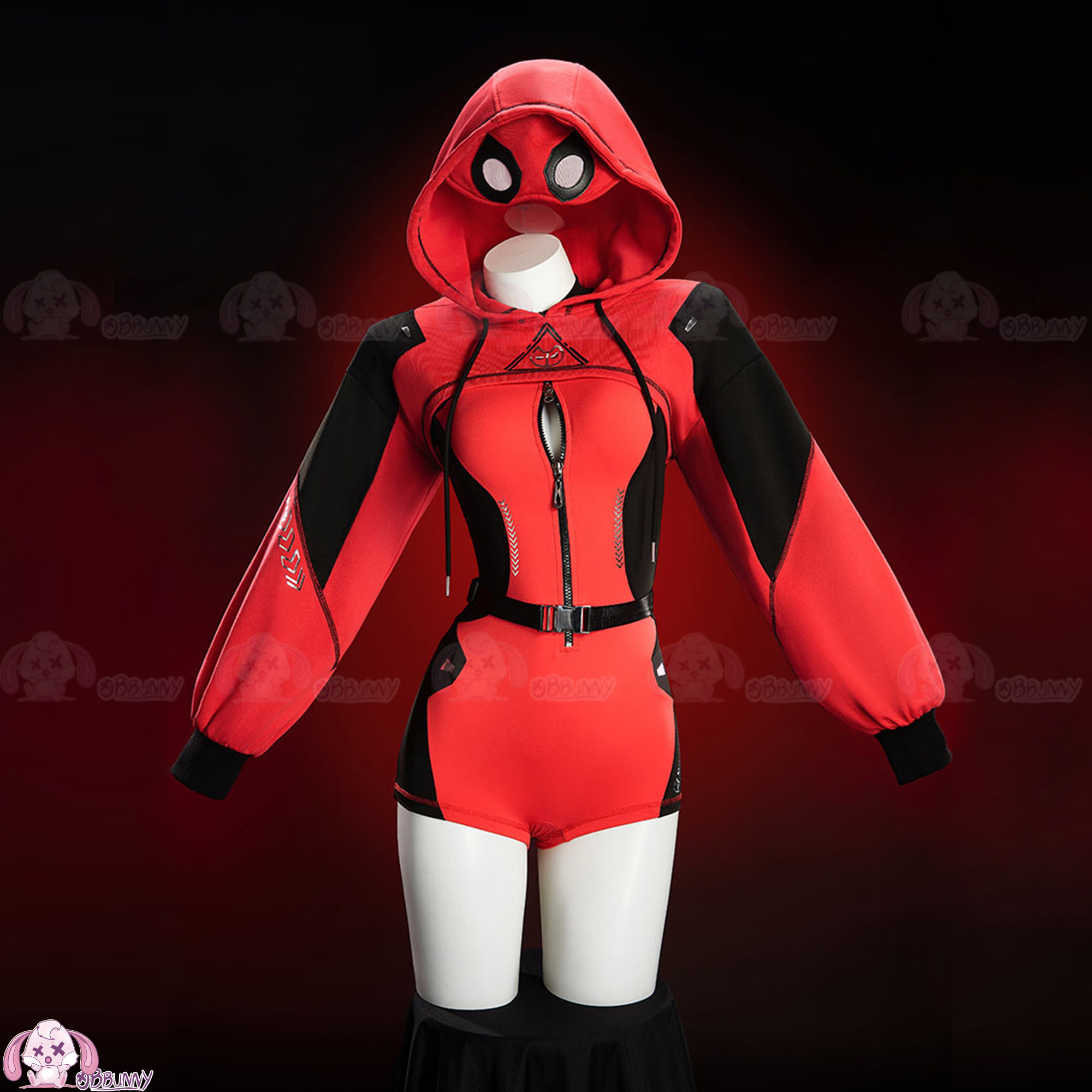 DeadPooing Cosplay Costume  Ou - Anime Cosplay Jumpsuit ulasan dan harga